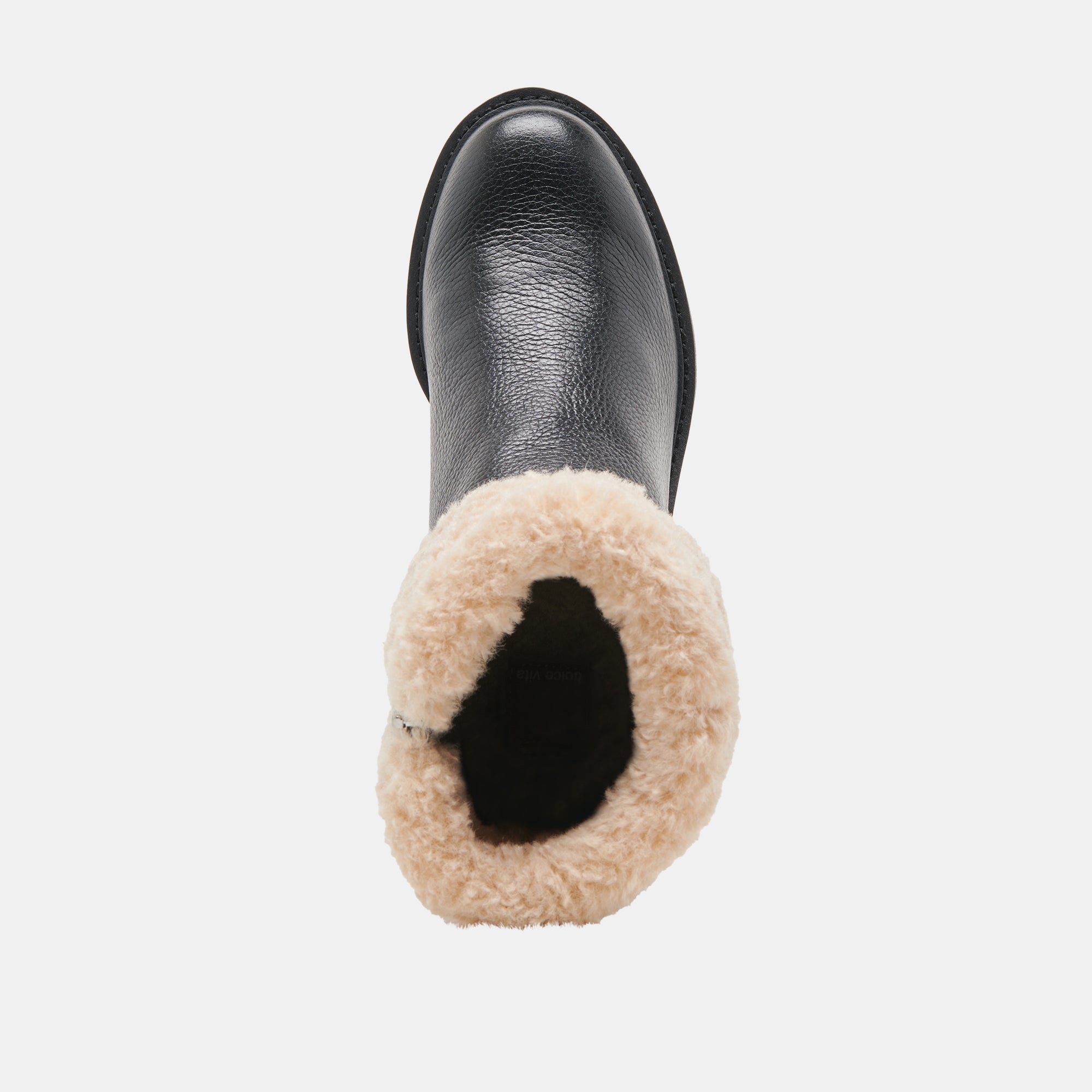Hug H2O Waterproof Black Leather Boots | Women Dolce Vita