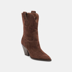 JESSEY BOOTS DK BROWN SUEDE | Dolce Vita Women