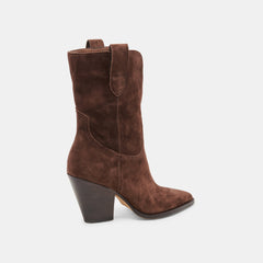 JESSEY BOOTS DK BROWN SUEDE | Dolce Vita Women