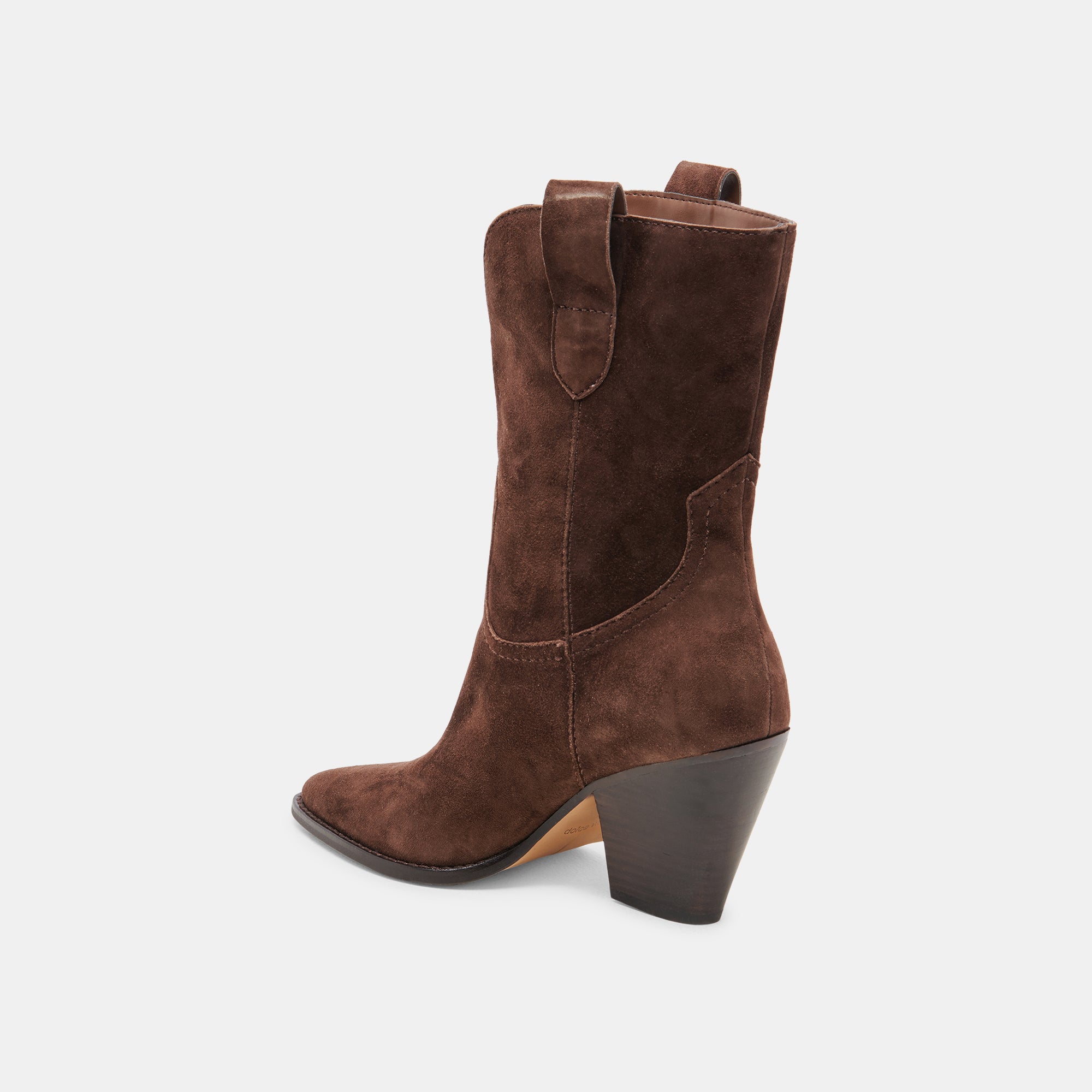 JESSEY BOOTS DK BROWN SUEDE | Dolce Vita Women