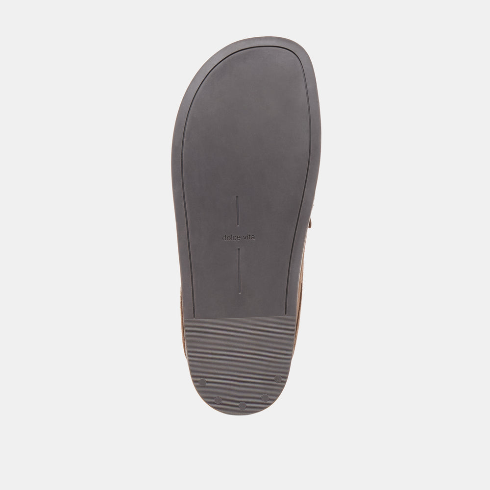 Jodero Dk Brown Suede Flats | Dolce Vita Women