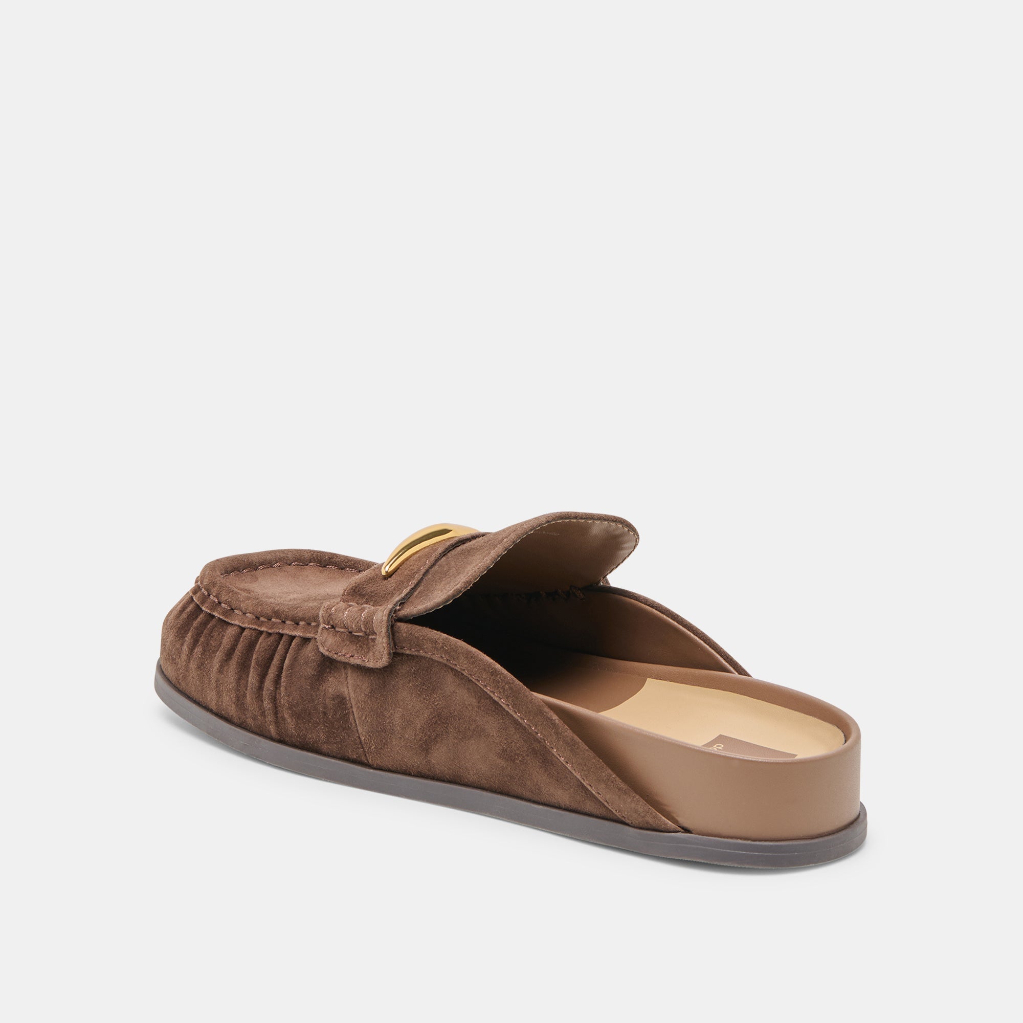 Jodero Dk Brown Suede Flats | Dolce Vita Women