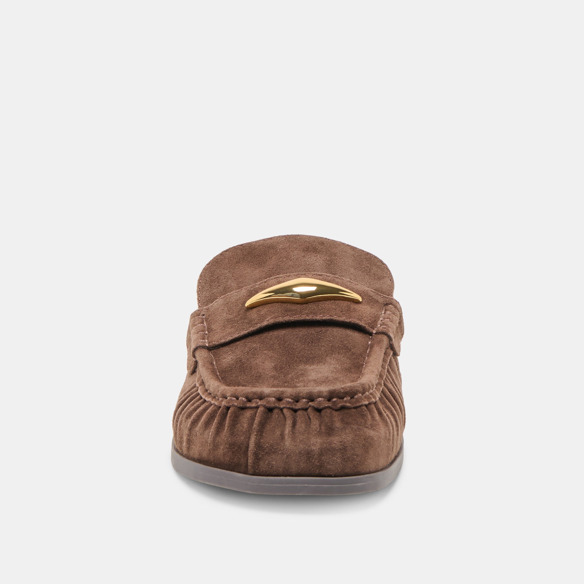 Jodero Dk Brown Suede Flats | Dolce Vita Women