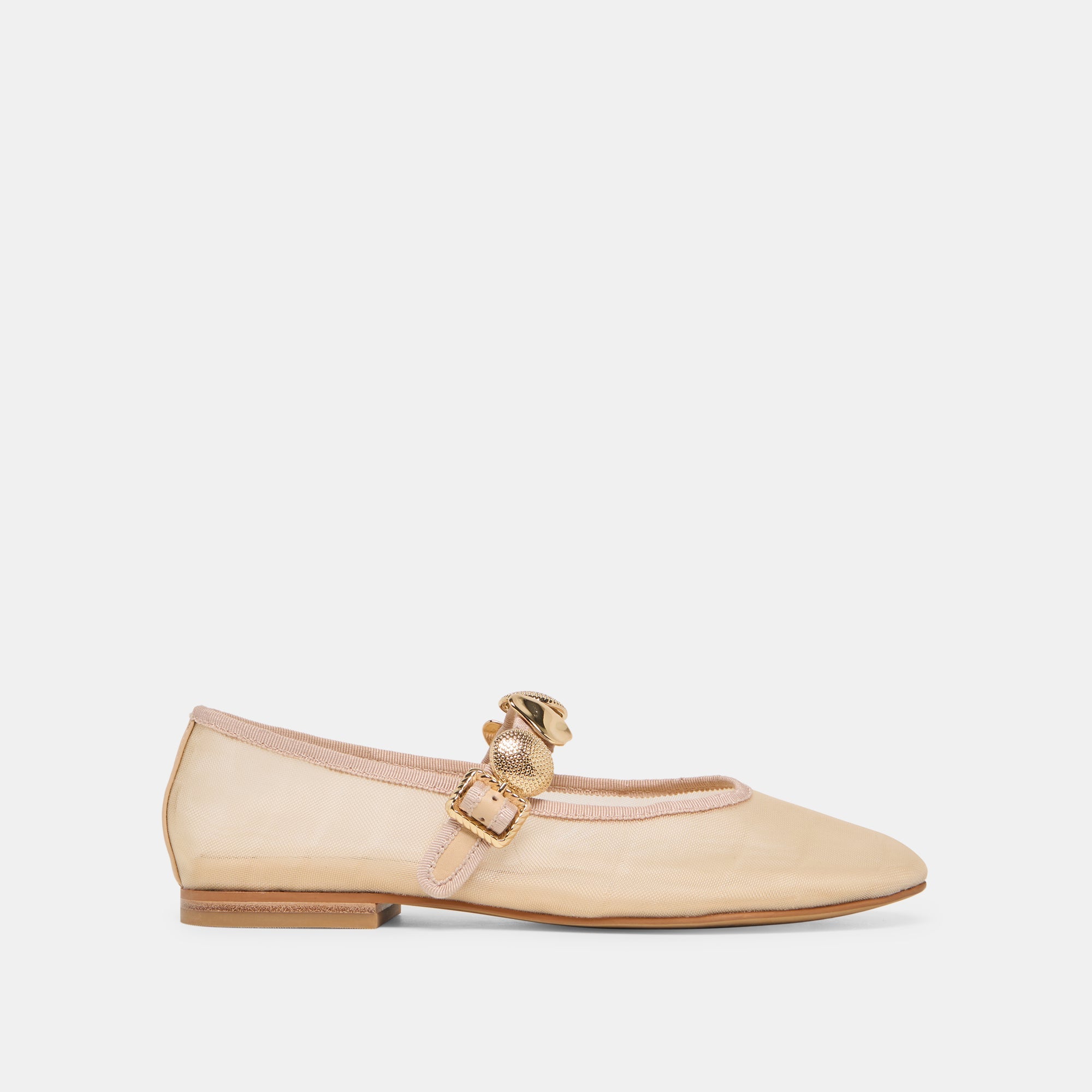 Relan French Vanilla Mesh Ballet Flats | Dolce Vita Women