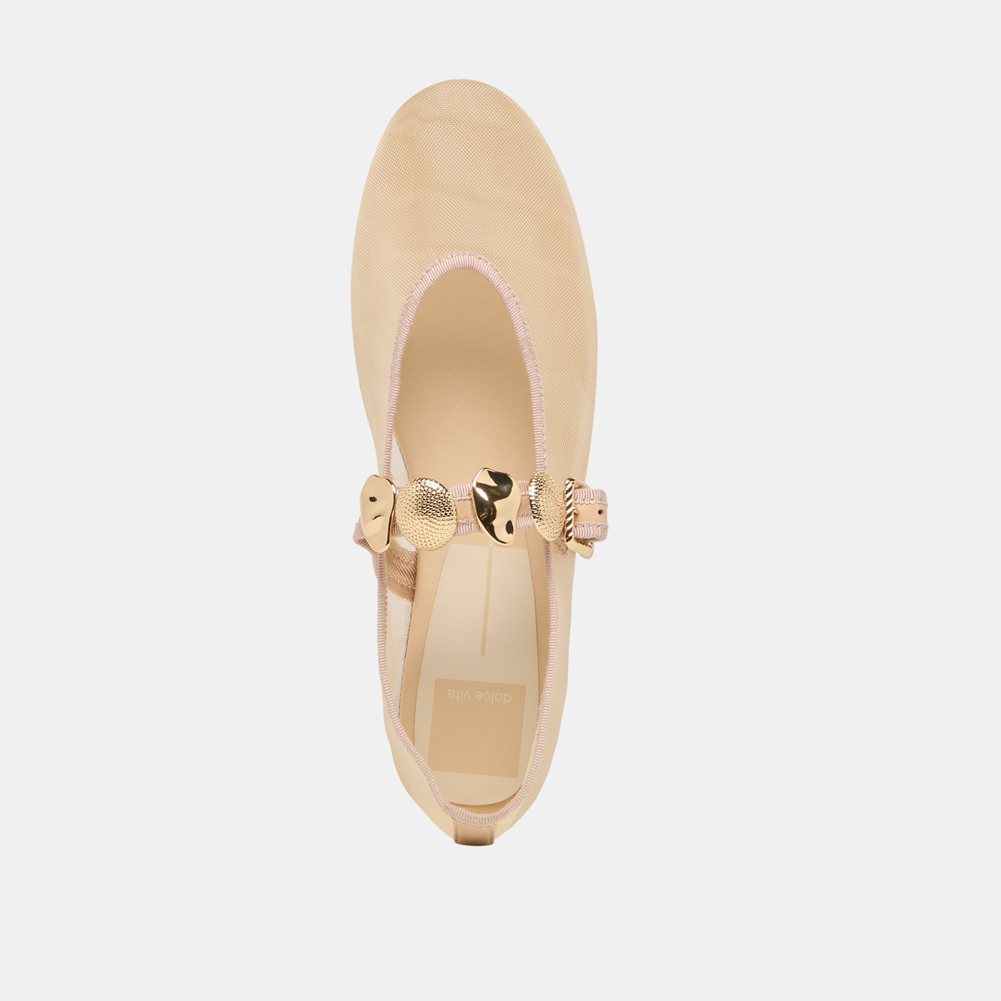 Relan French Vanilla Mesh Ballet Flats | Dolce Vita Women