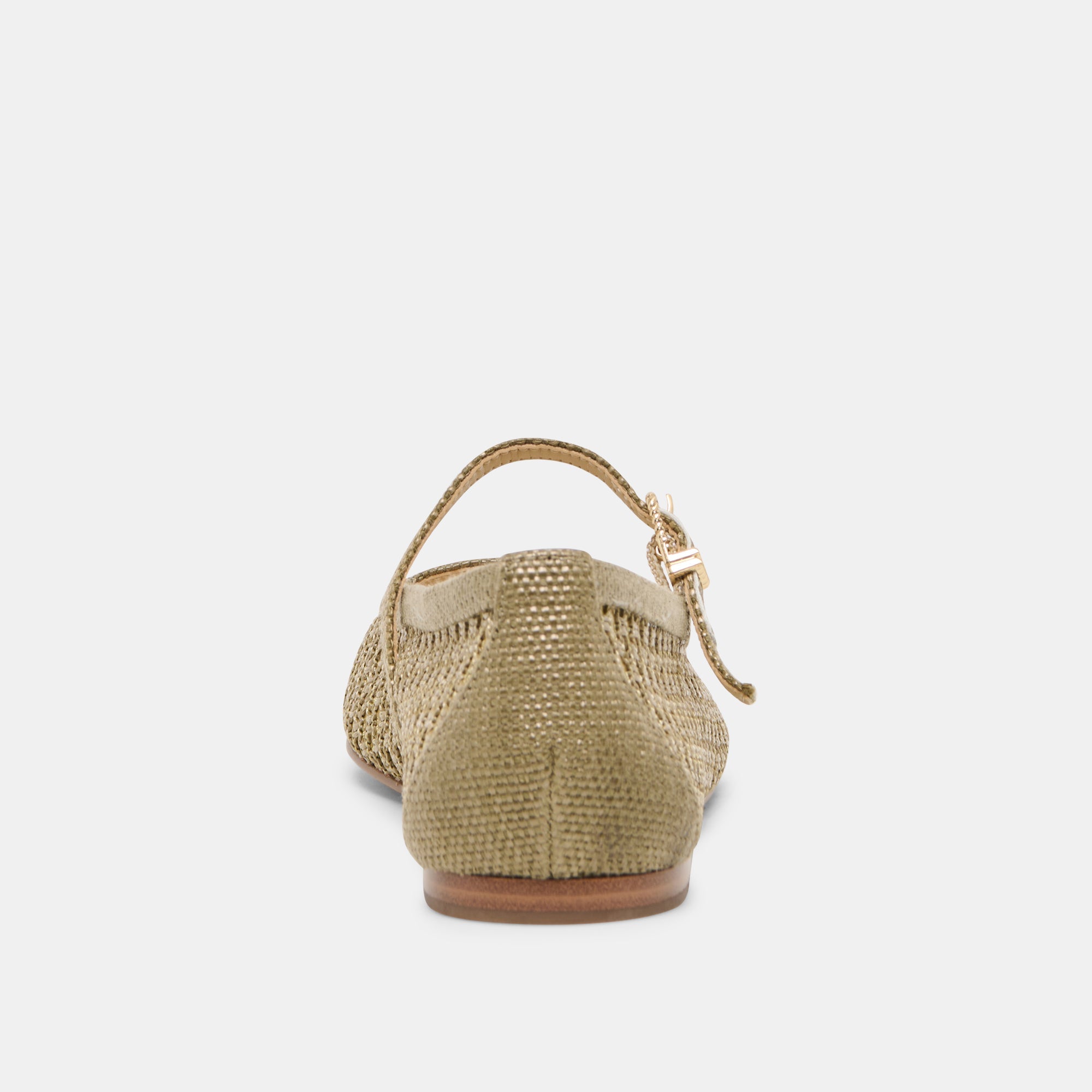 Reyes Olive Woven Raffia Ballet Flats | Dolce Vita Women