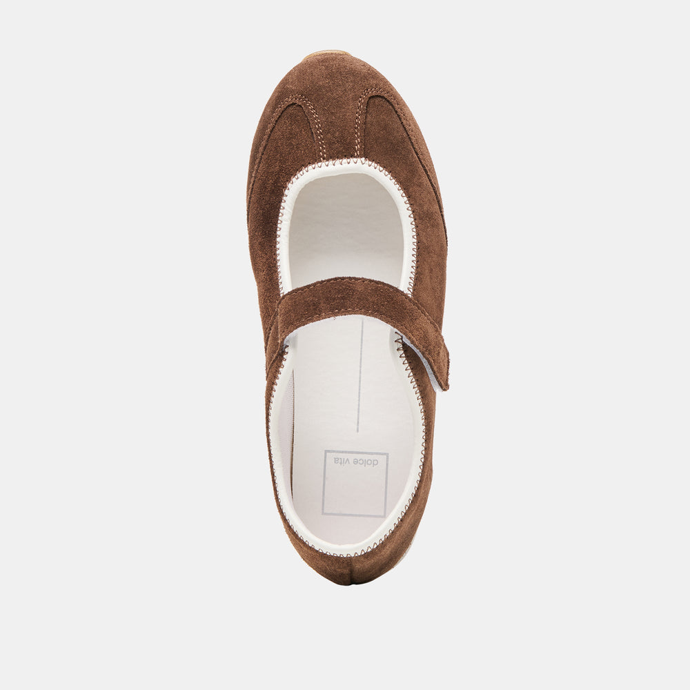 Sofya Dk Brown Suede Sneakers | Dolce Vita Women