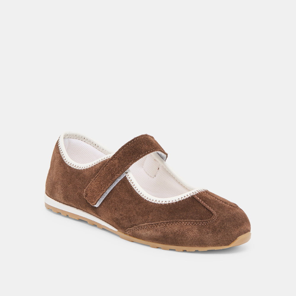 Sofya Dk Brown Suede Sneakers | Dolce Vita Women