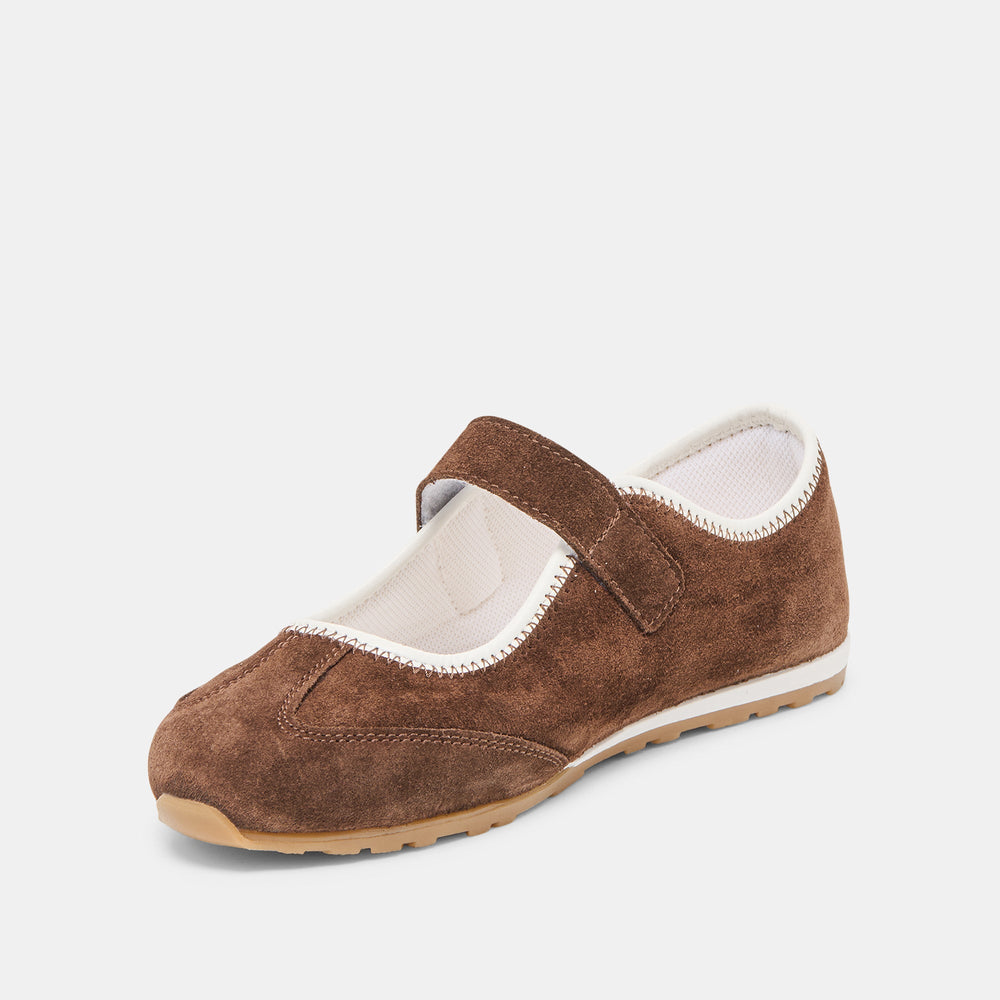 Sofya Dk Brown Suede Sneakers | Dolce Vita Women