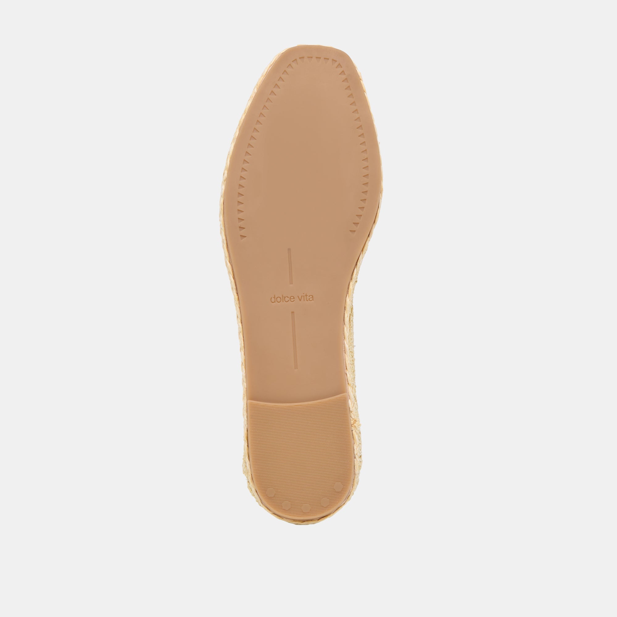 Tianna Lt Natural Raffia Lace Ballet Flats | Women Dolce Vita