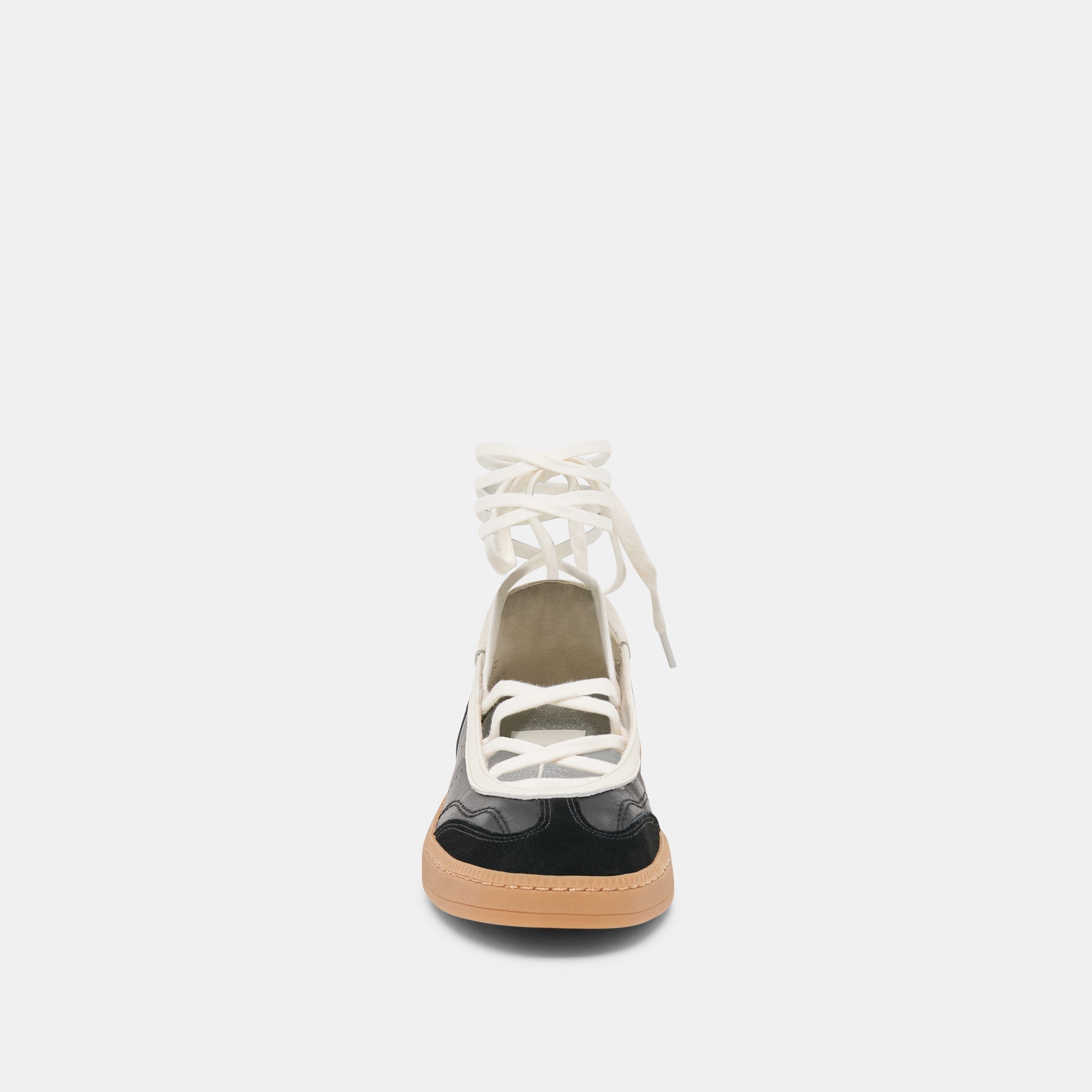 Nyomie Black Leather Sneakers | Women Dolce Vita