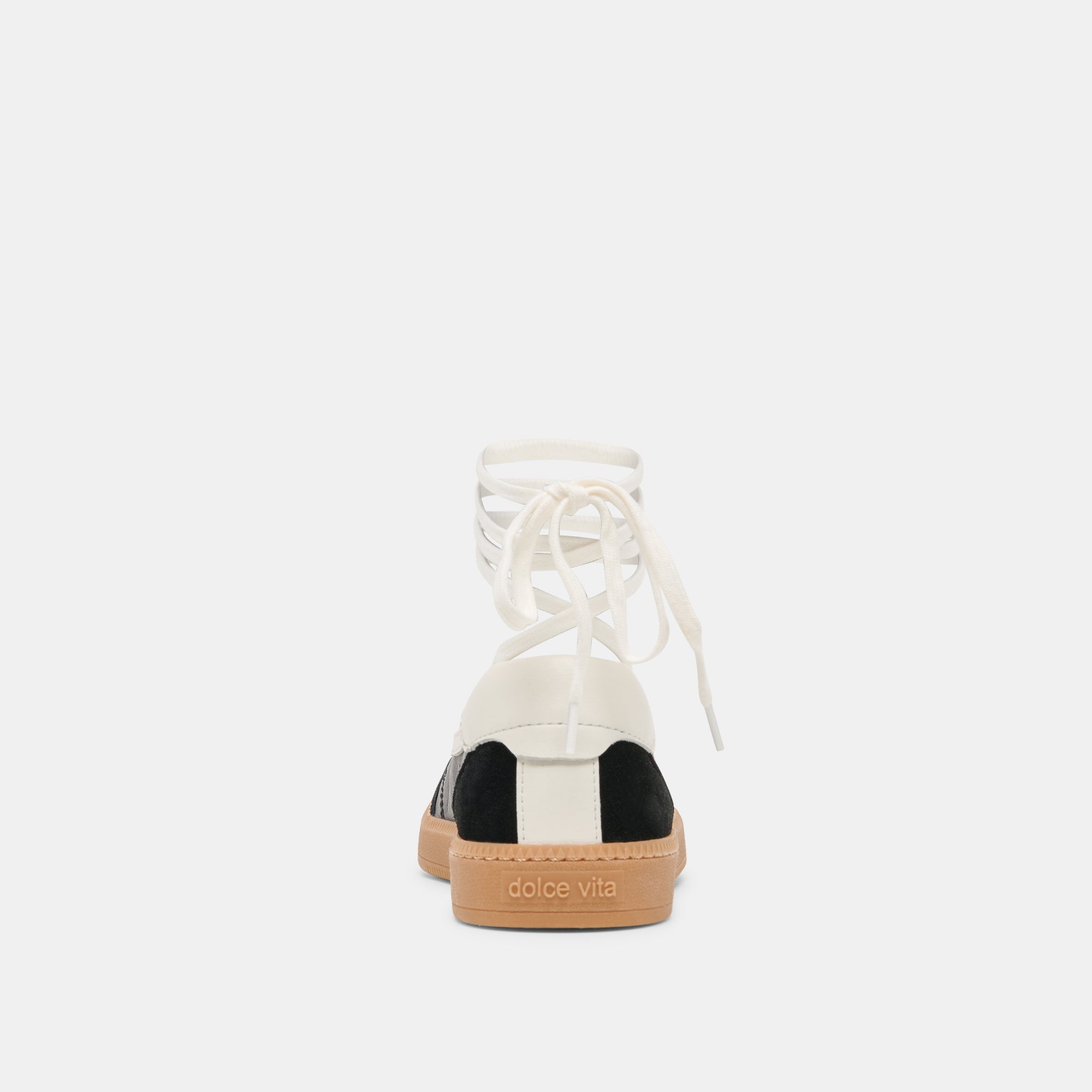 Nyomie Black Leather Sneakers | Women Dolce Vita