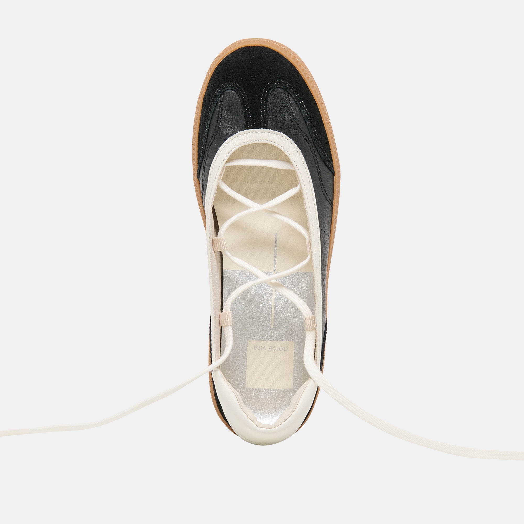 Nyomie Black Leather Sneakers | Women Dolce Vita