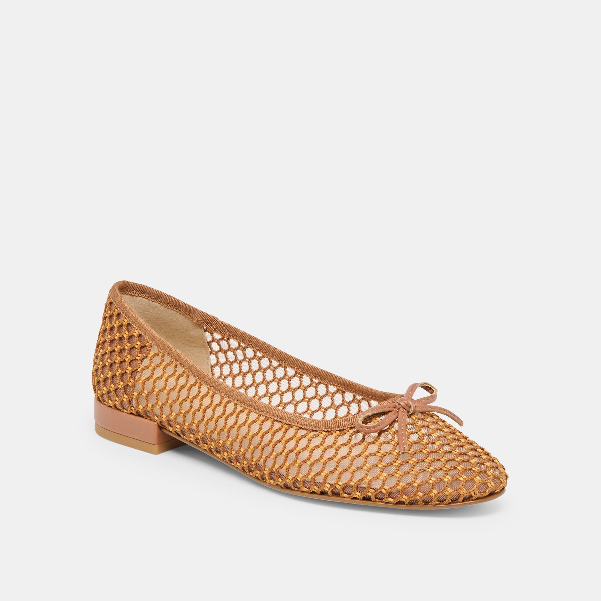 Ulicia Coral Woven Mesh Ballet Flats | Dolce Vita Women