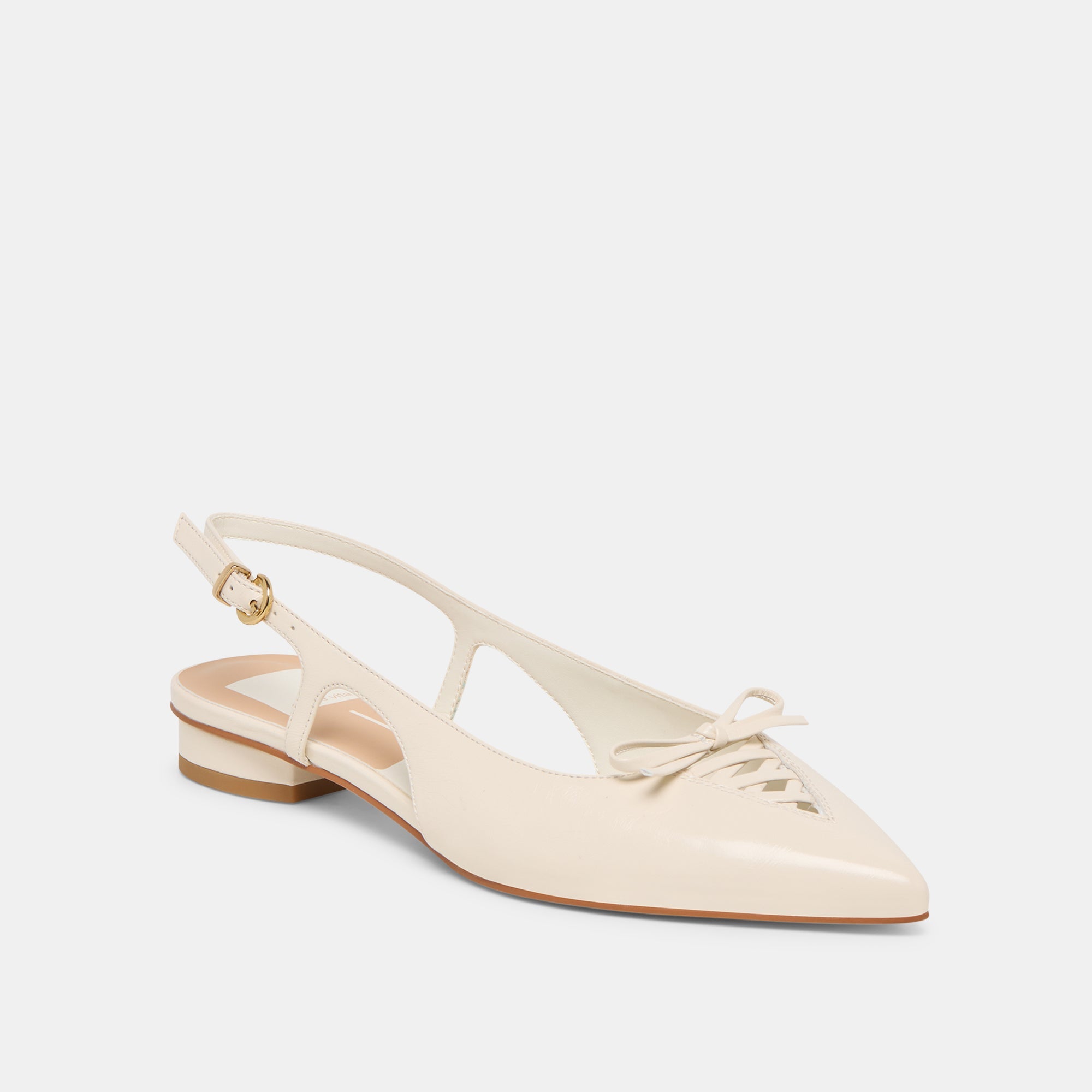 Owana Off White Leather Flats | Dolce Vita Women