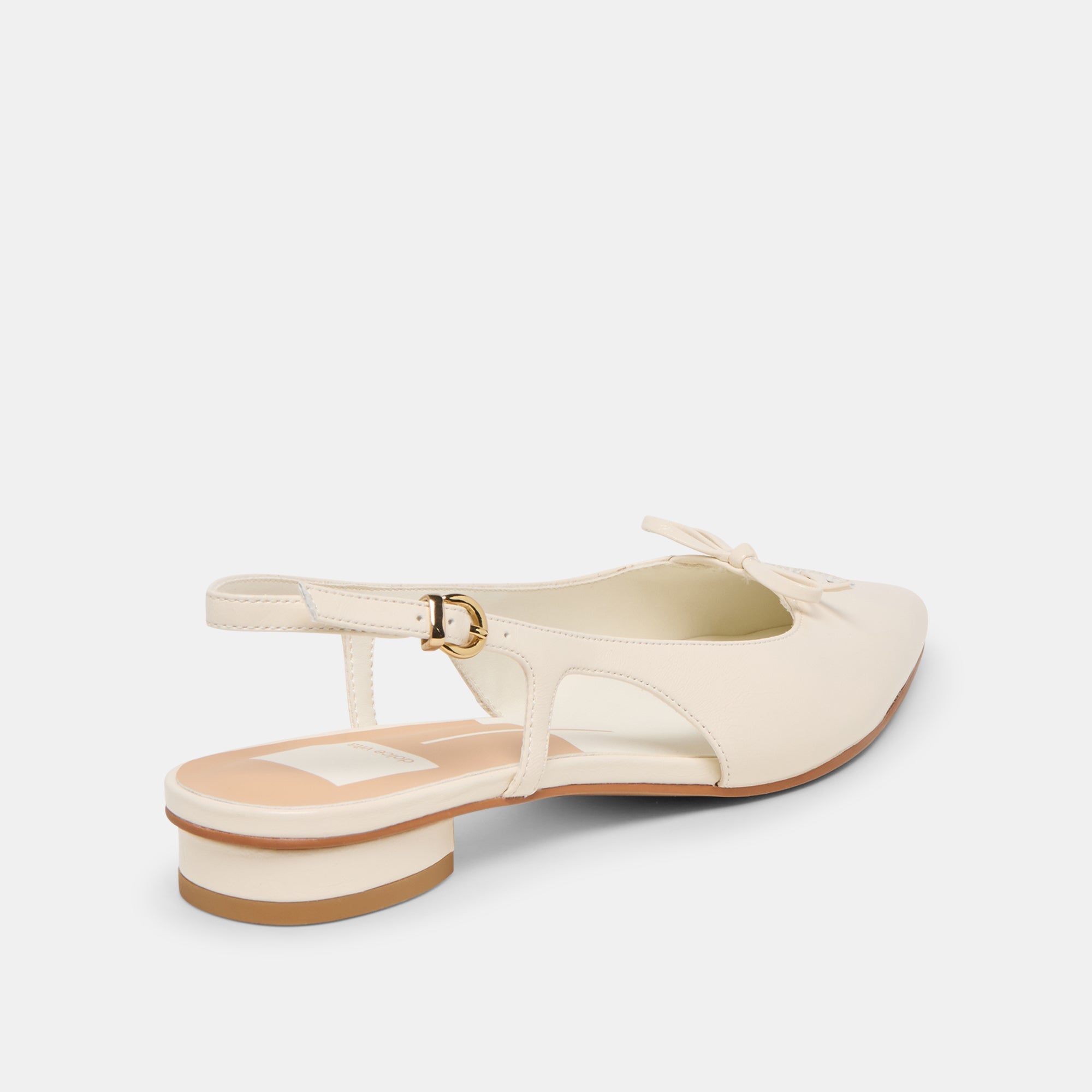 Owana Off White Leather Flats | Dolce Vita Women