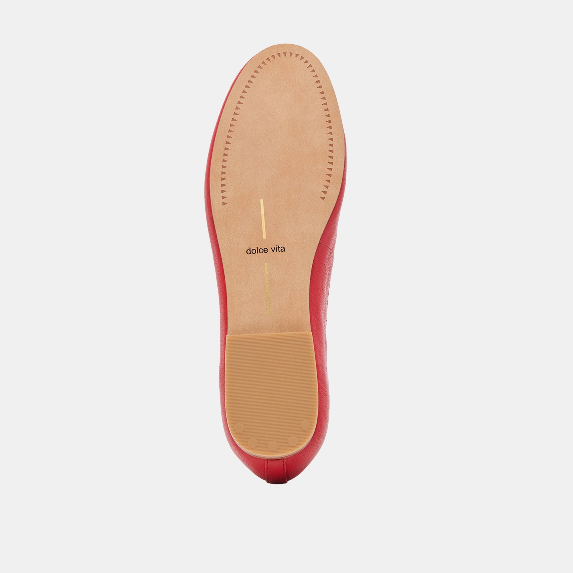 Ritla Cherry Leather Ballet Flats | Dolce Vita Women
