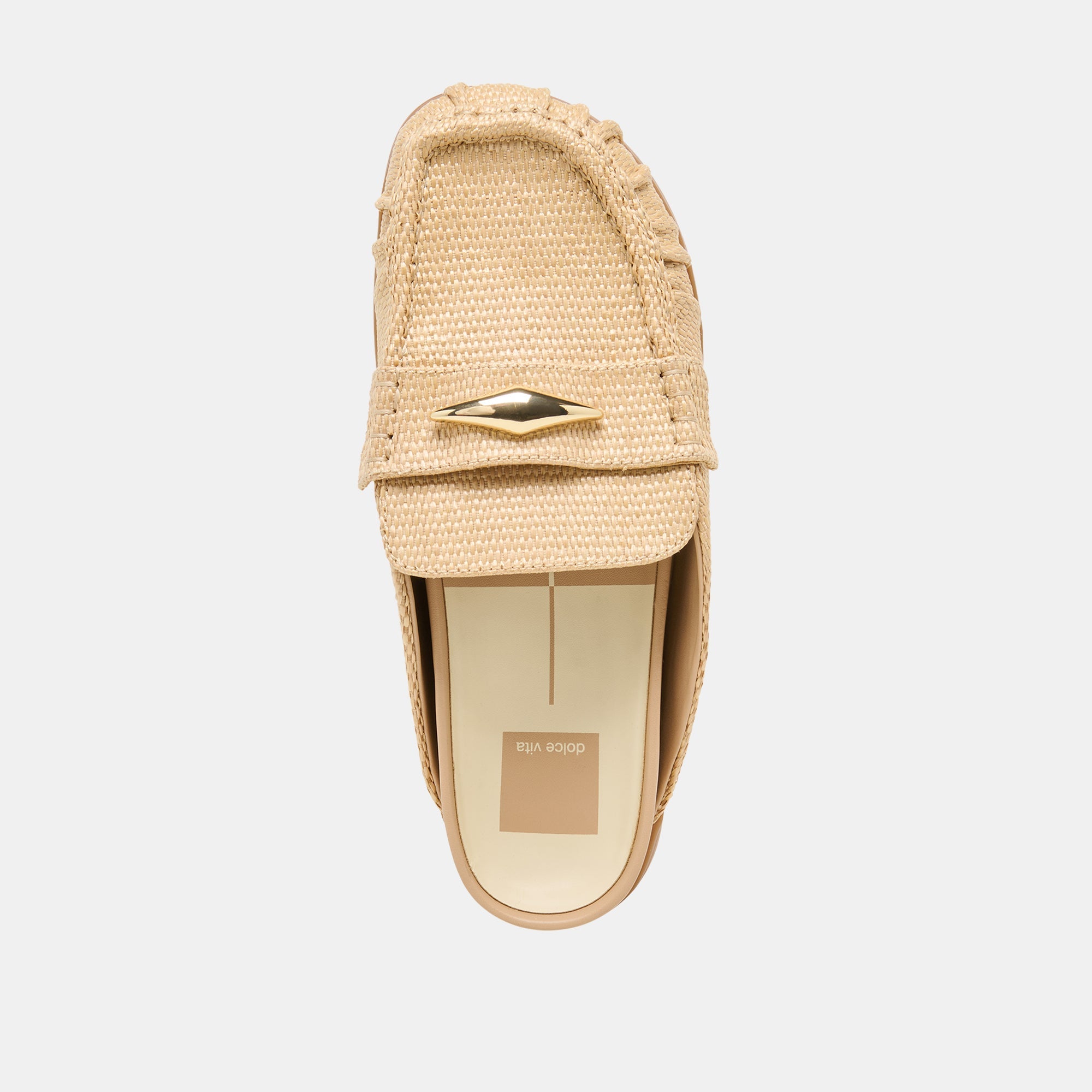 Jodero Lt Natural Raffia Flats | Women Dolce Vita