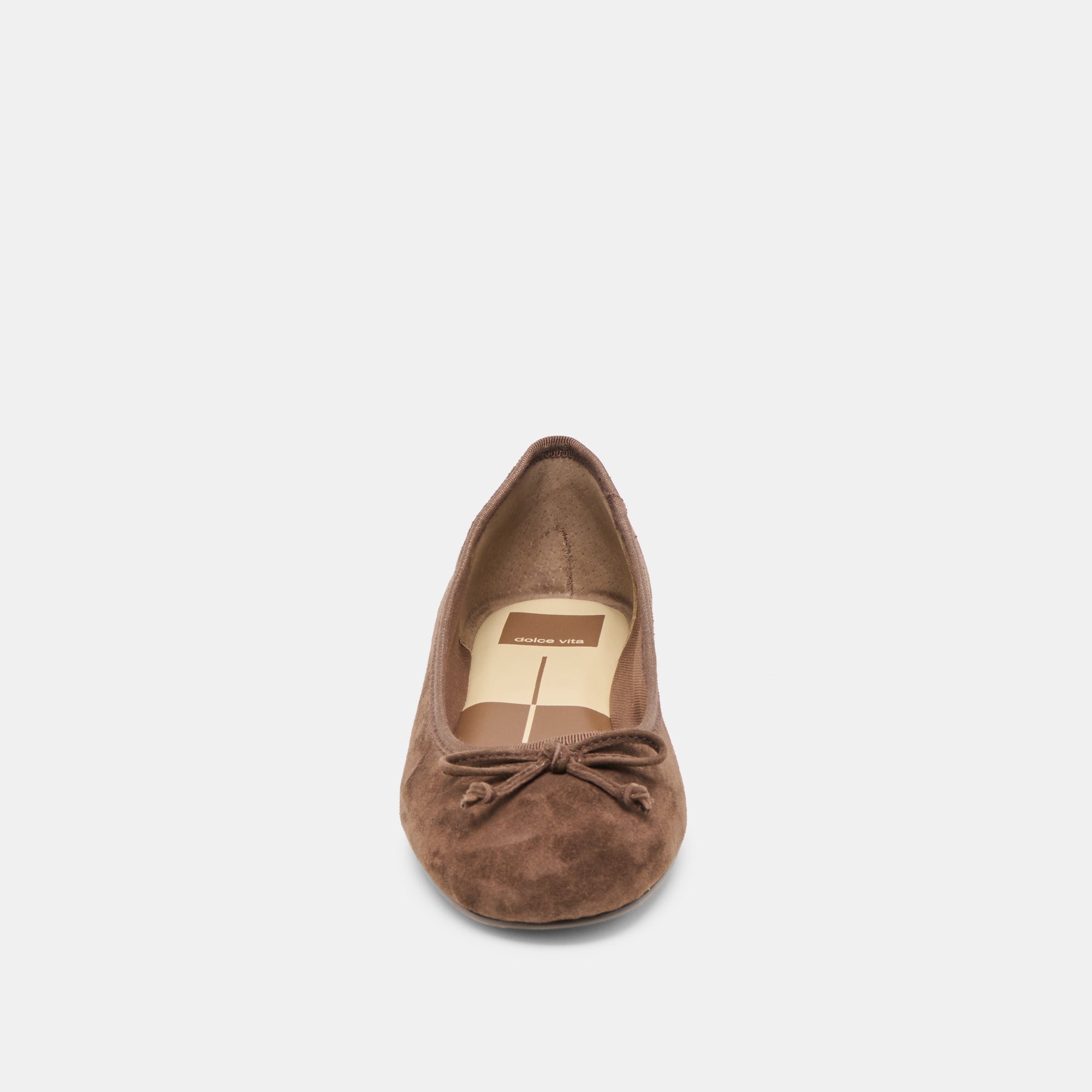 Ritla Dk Brown Suede Ballet Flats | Dolce Vita Women