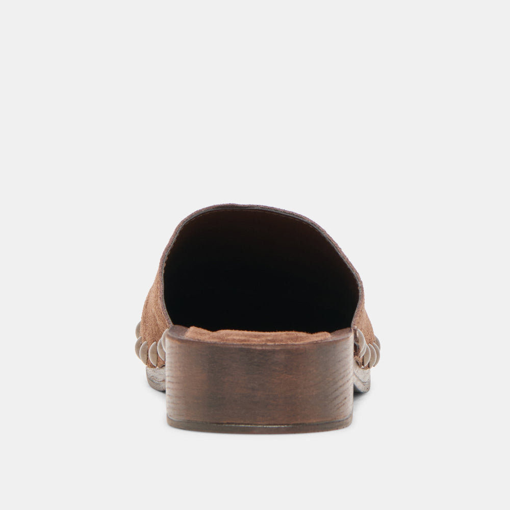 Alanis Brown Suede Flats | Women Dolce Vita