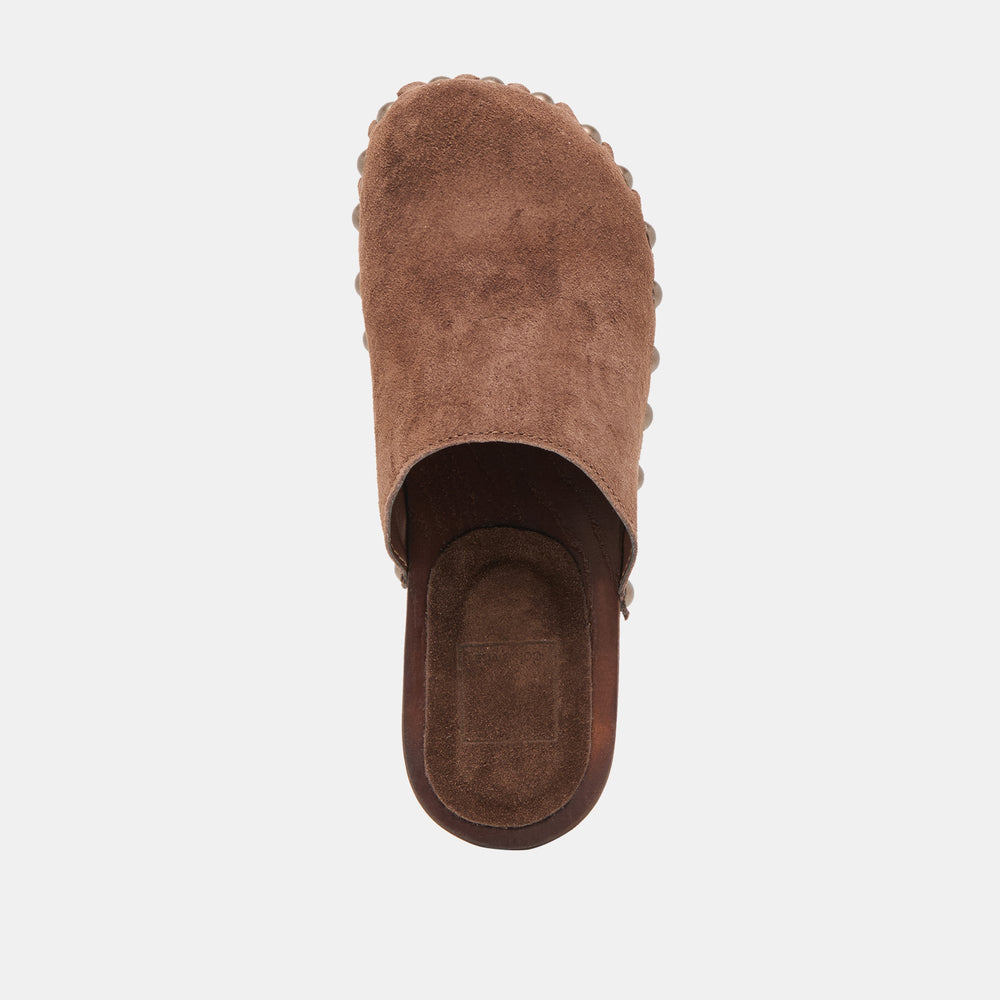 Alanis Brown Suede Flats | Women Dolce Vita