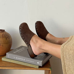 Alanis Brown Suede Flats | Women Dolce Vita