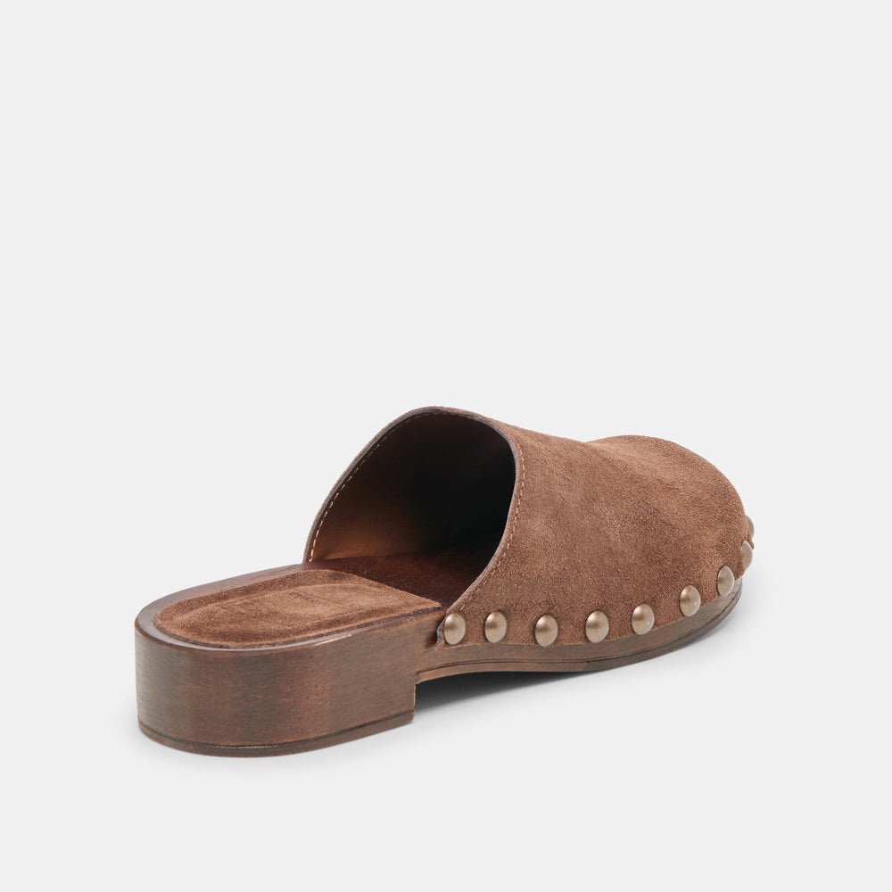 Alanis Brown Suede Flats | Women Dolce Vita