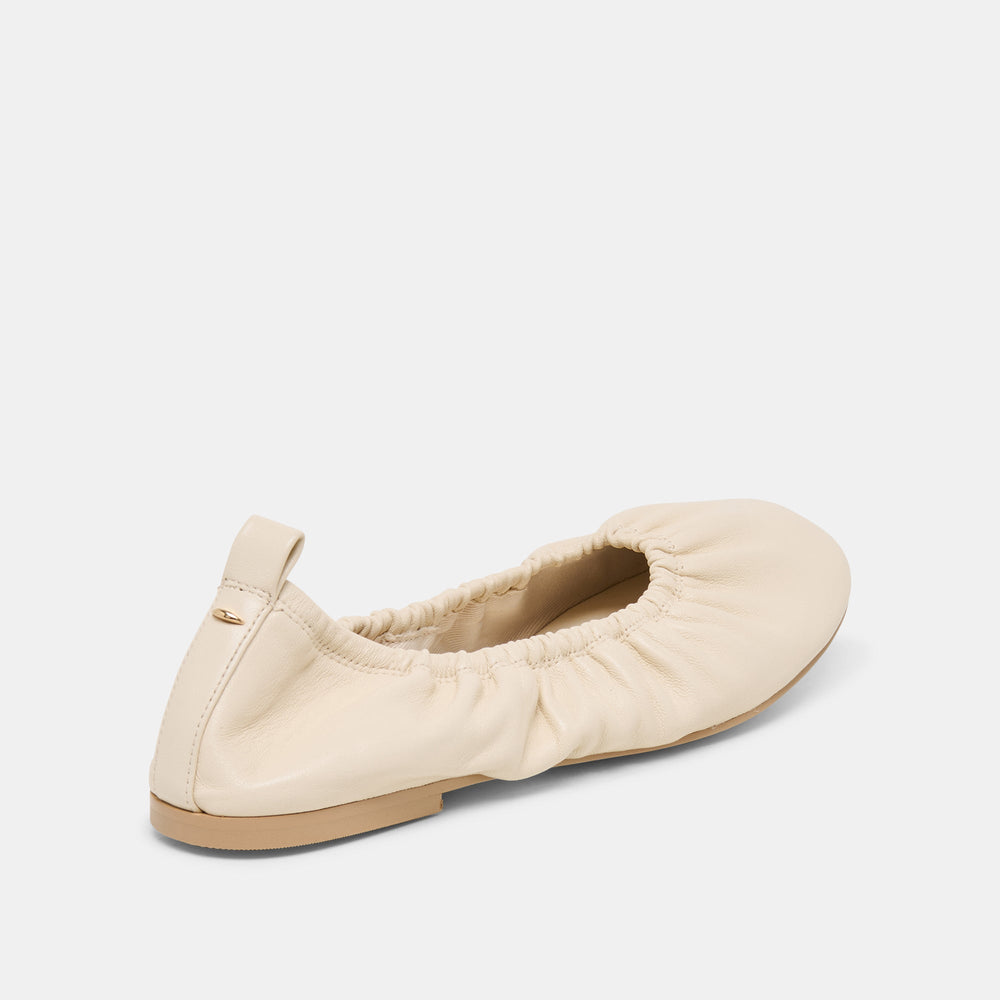 Conrad Bone Leather Ballet Flats | Dolce Vita Women