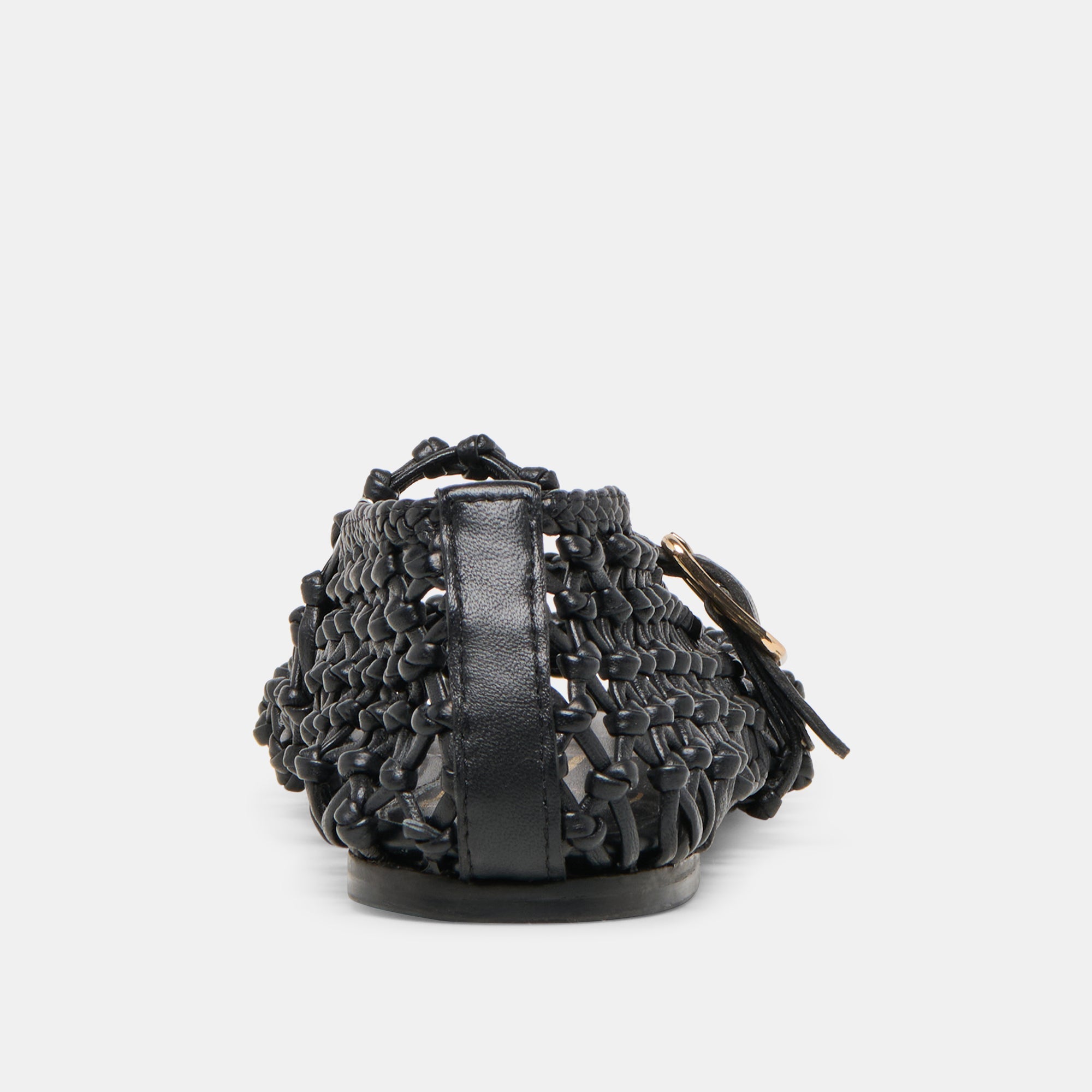 Clair Black Woven Leather Ballet Flats | Dolce Vita Women