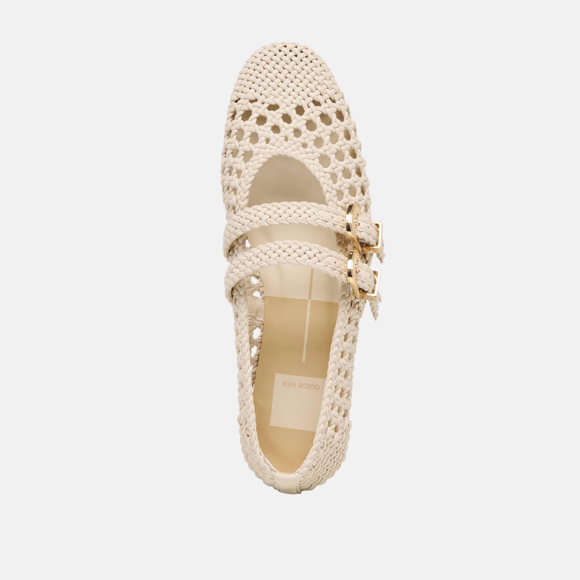 Baylee Creme Woven Stella Ballet Flats | Dolce Vita Women