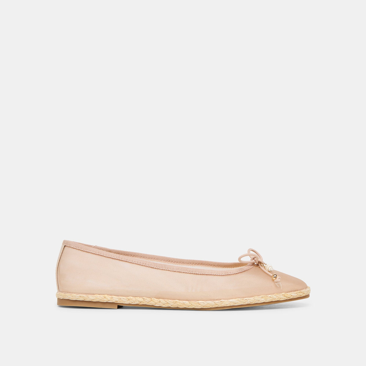 Tianna Mesh Blush Mesh Ballet Flats | Women Dolce Vita