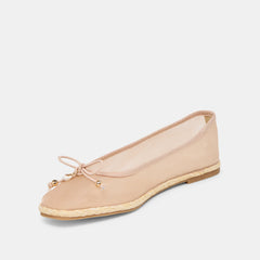 Tianna Mesh Blush Mesh Ballet Flats | Women Dolce Vita