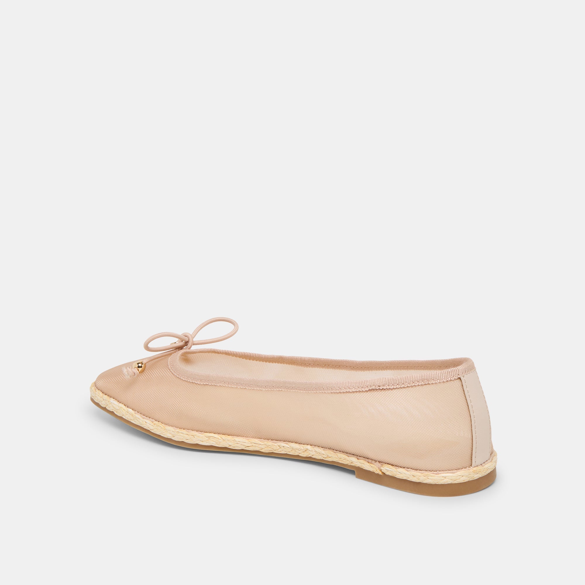 Tianna Mesh Blush Mesh Ballet Flats | Women Dolce Vita