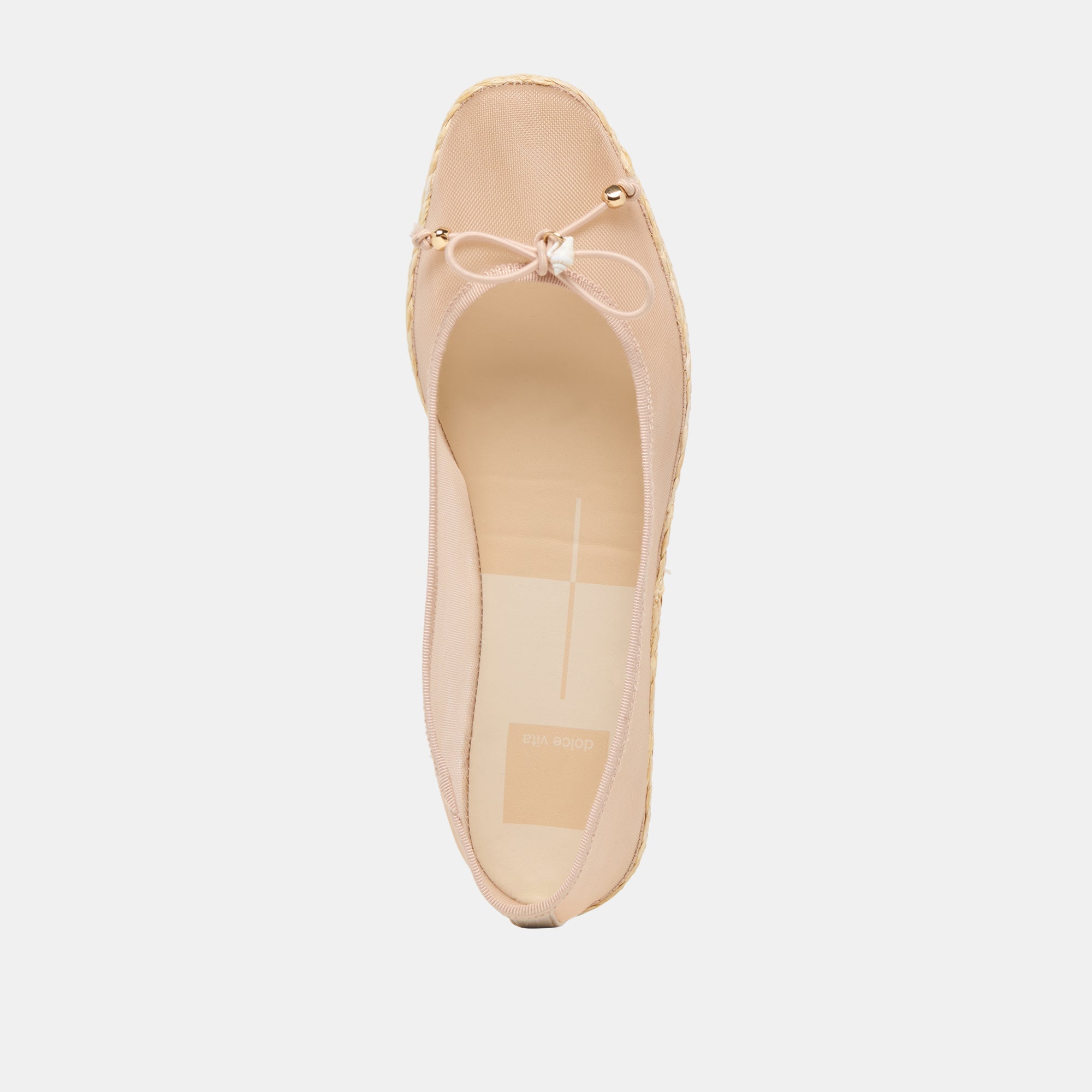 Tianna Mesh Blush Mesh Ballet Flats | Women Dolce Vita