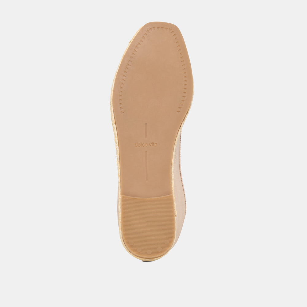 Tianna Mesh Blush Mesh Ballet Flats | Women Dolce Vita