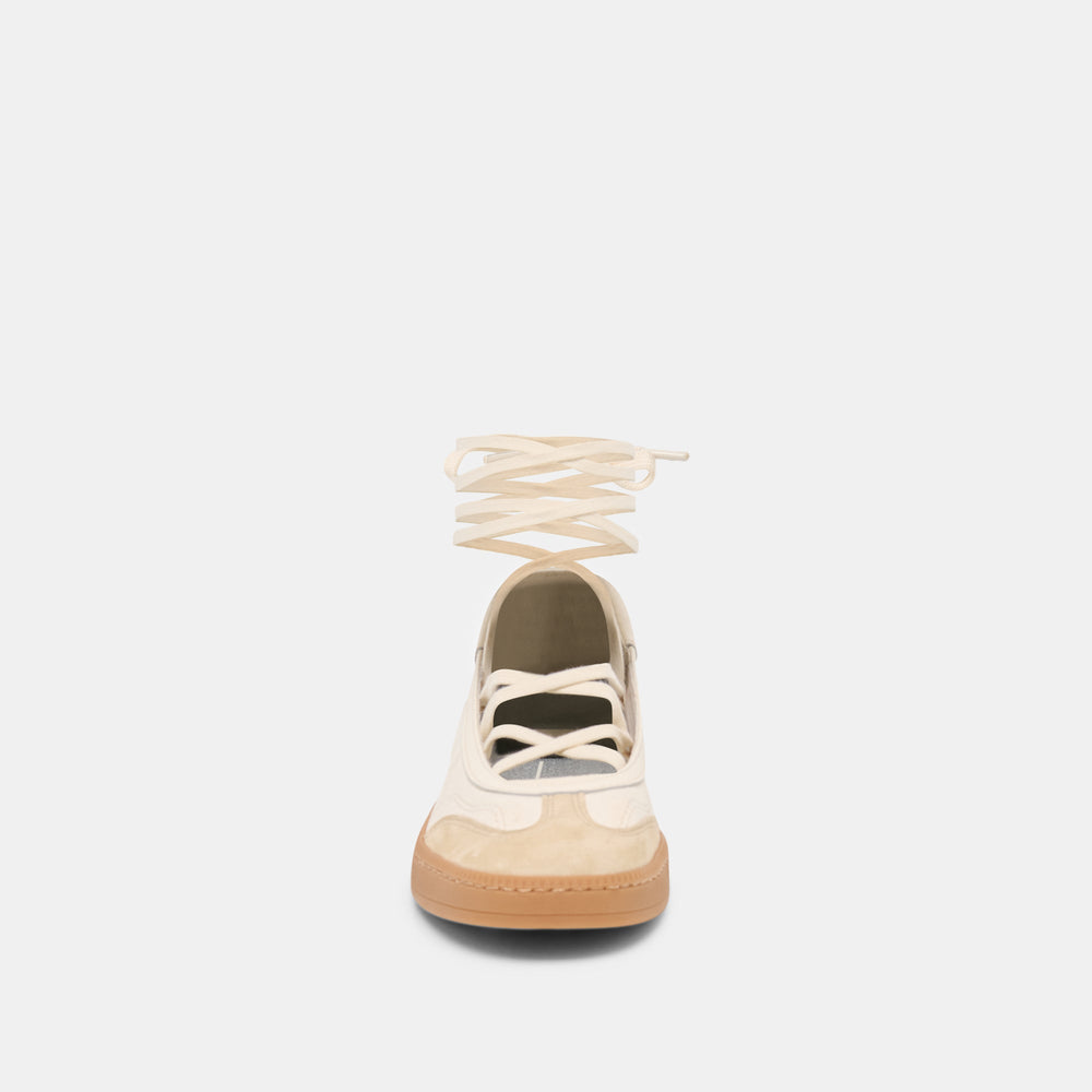 Nyomie Ivory Multi Leather Sneakers | Dolce Vita Women