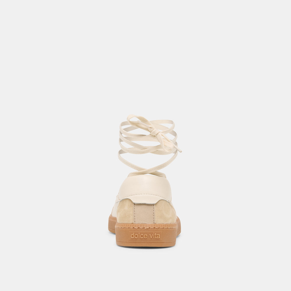 Nyomie Ivory Multi Leather Sneakers | Dolce Vita Women