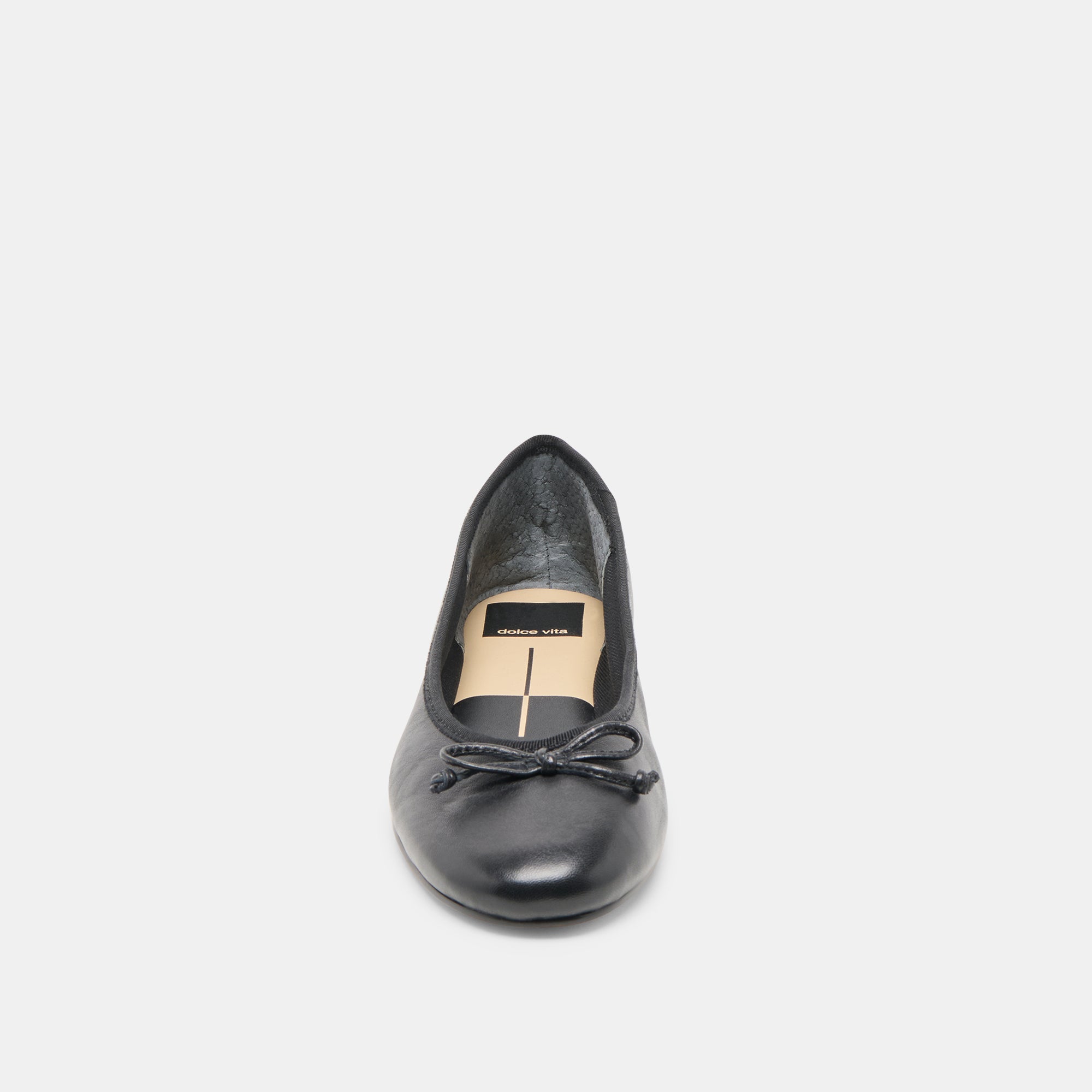 Ritla Black Leather Ballet Flats | Dolce Vita Women