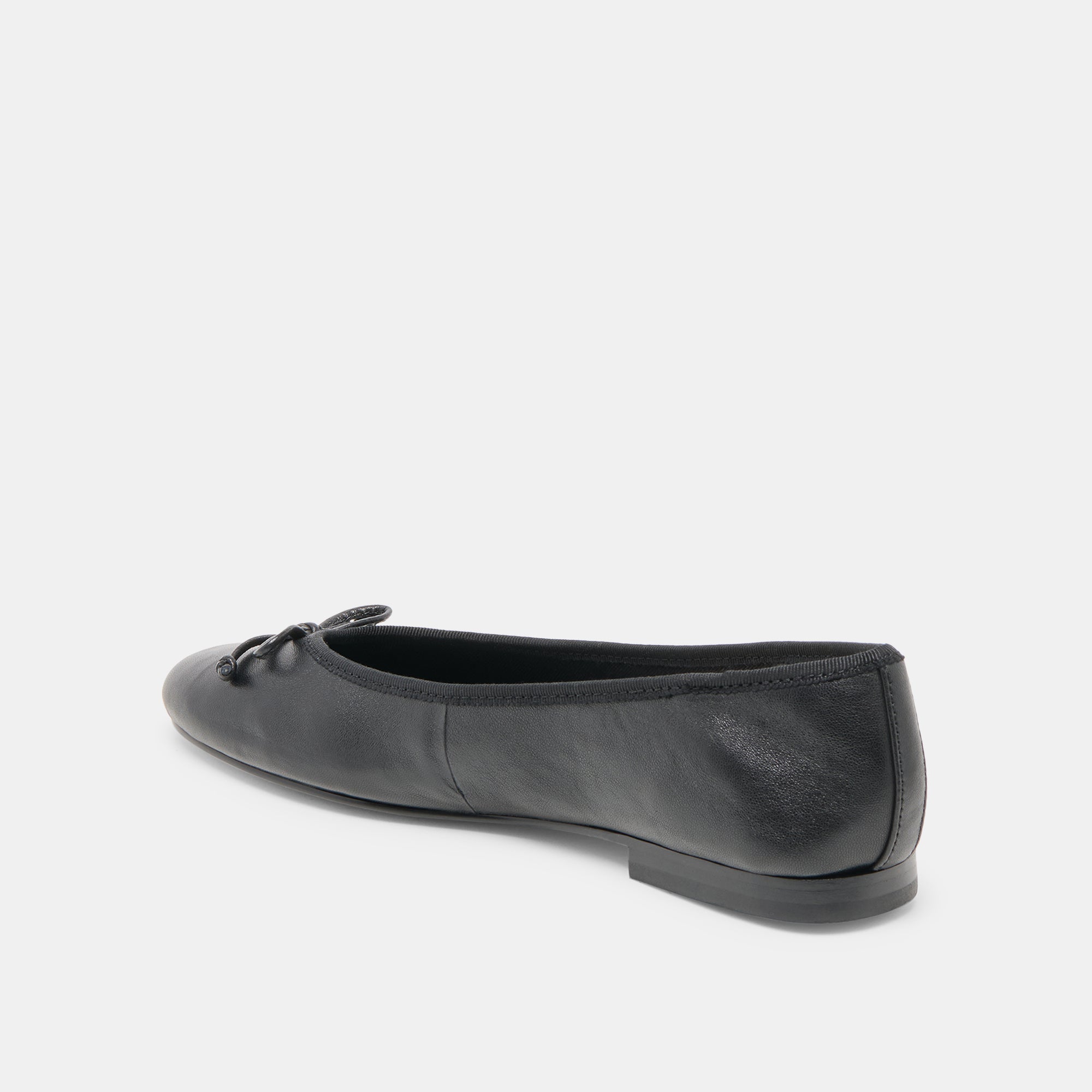 Ritla Black Leather Ballet Flats | Dolce Vita Women