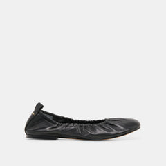 Conrad Black Leather Ballet Flats | Women Dolce Vita