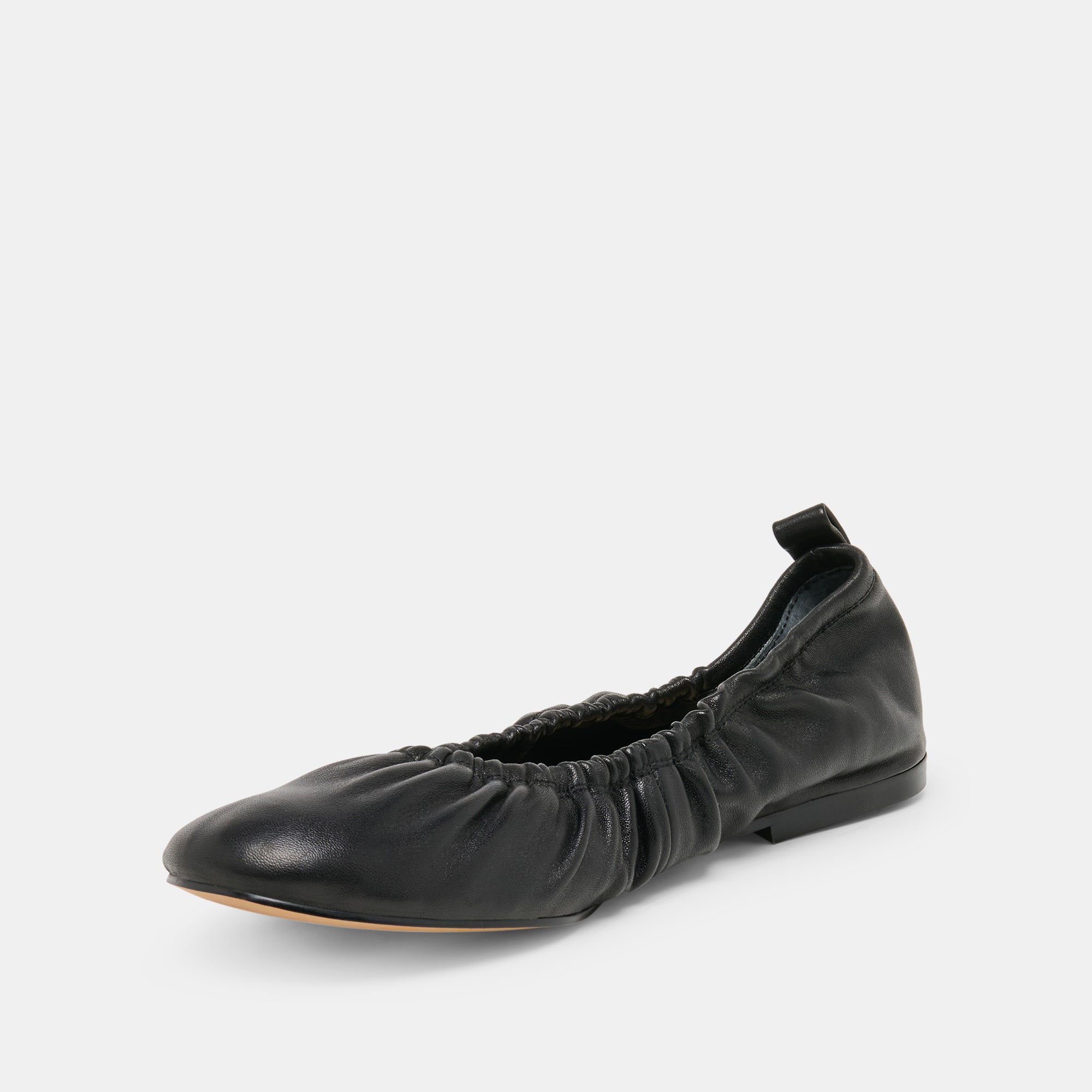Conrad Black Leather Ballet Flats | Women Dolce Vita