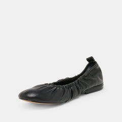Conrad Black Leather Ballet Flats | Women Dolce Vita