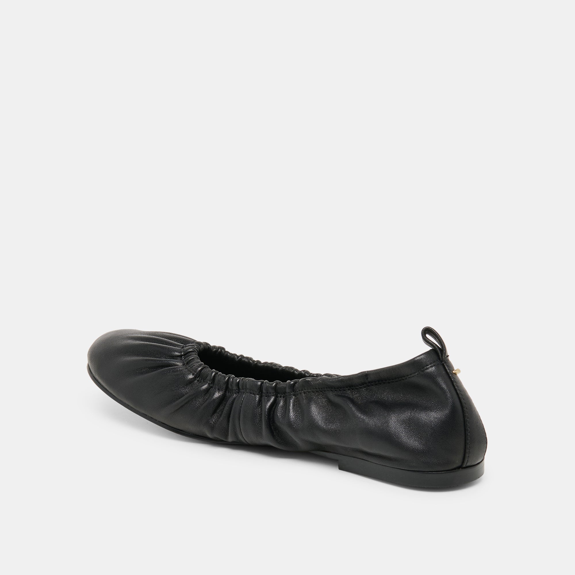 Conrad Black Leather Ballet Flats | Women Dolce Vita