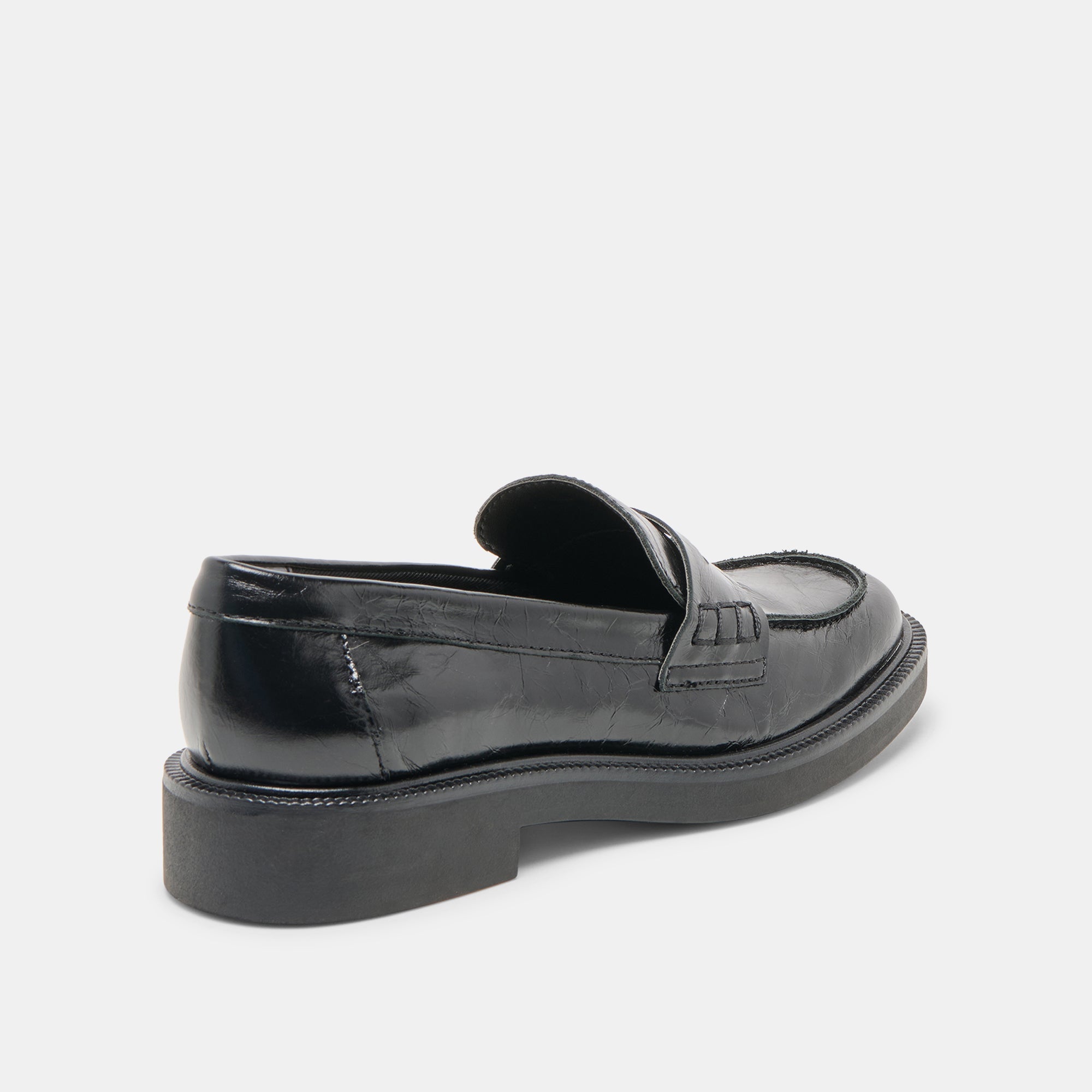 Tiggy Midnight Crinkle Patent Loafers | Dolce Vita Women