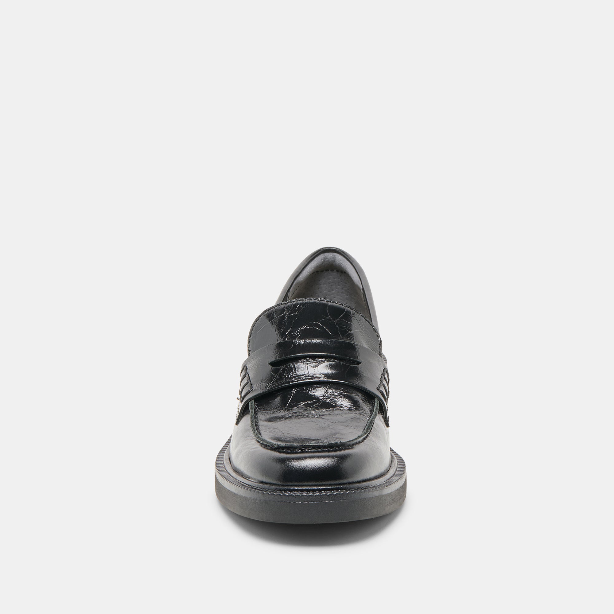 Tiggy Midnight Crinkle Patent Loafers | Dolce Vita Women