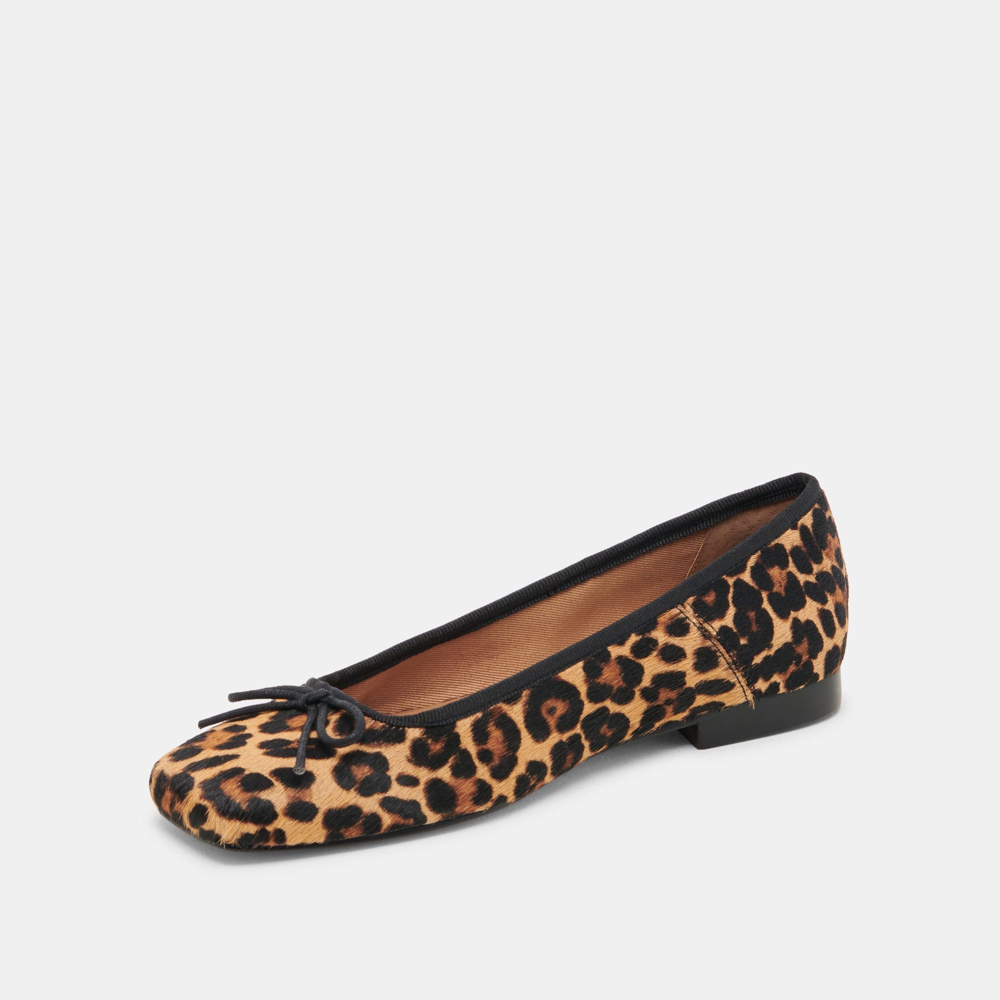 Anisa Ballet Flats DK LEOPARD CALF HAIR | Women Dolce Vita