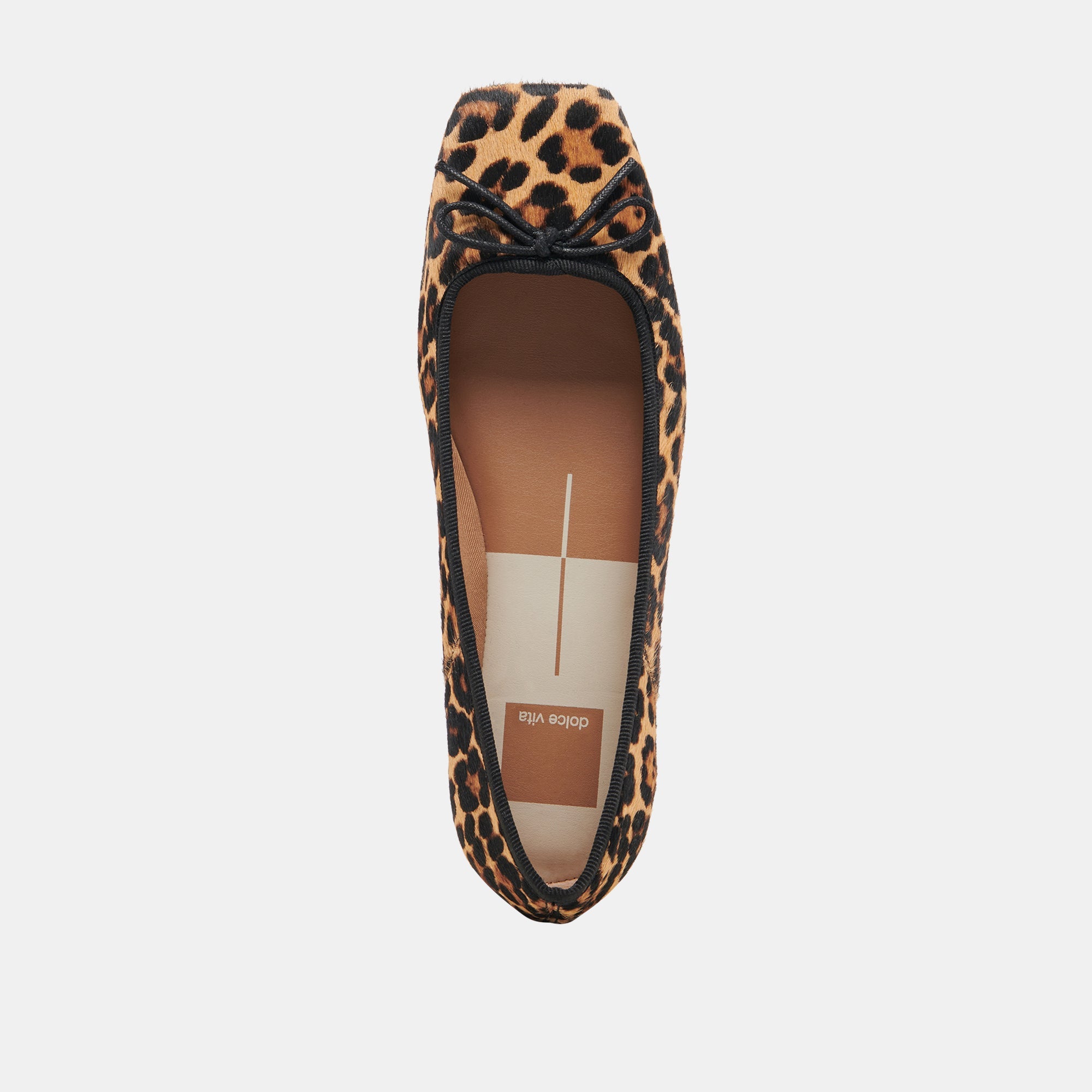 Anisa Ballet Flats DK LEOPARD CALF HAIR | Women Dolce Vita