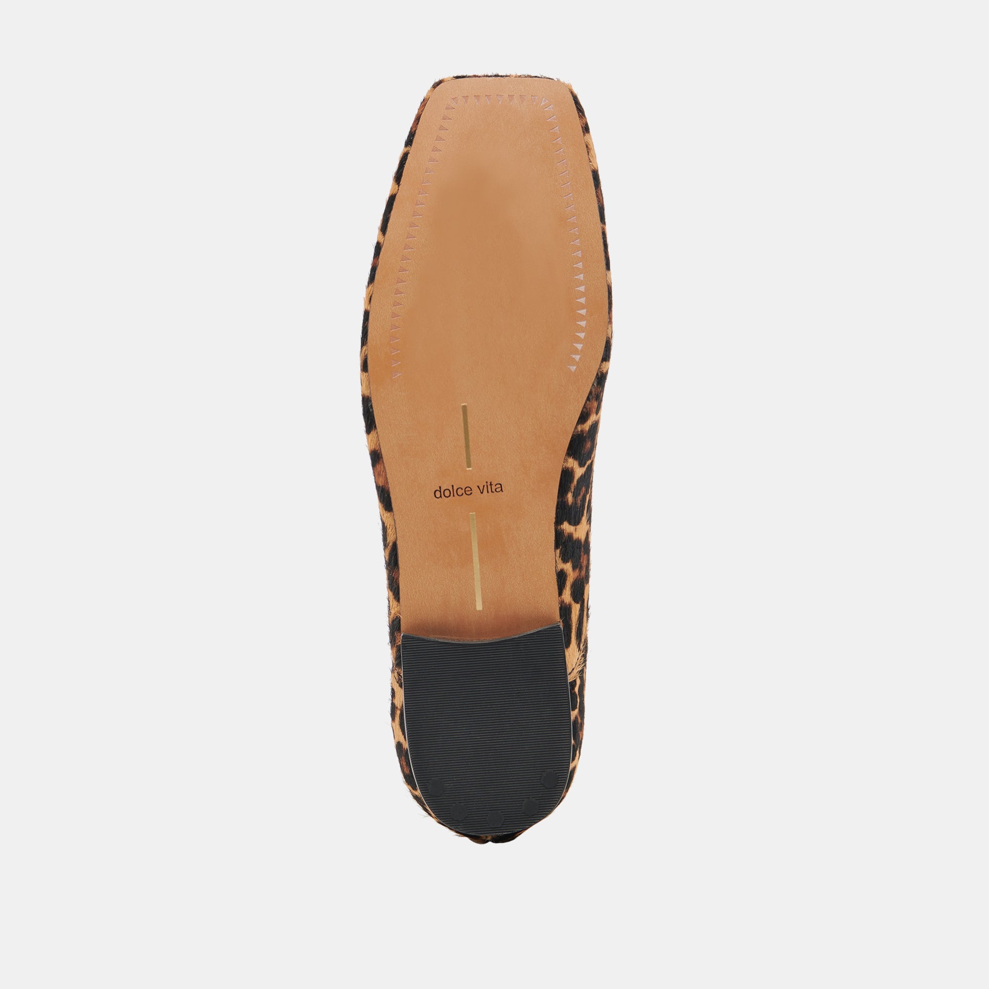 Anisa Ballet Flats DK LEOPARD CALF HAIR | Women Dolce Vita