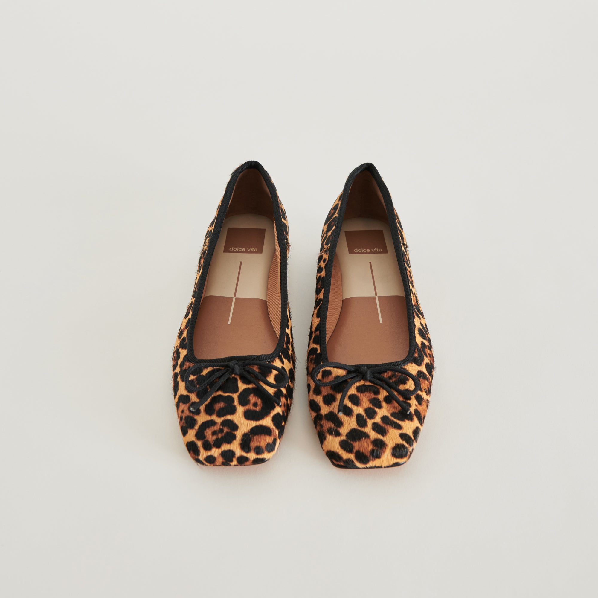 Anisa Ballet Flats DK LEOPARD CALF HAIR | Women Dolce Vita