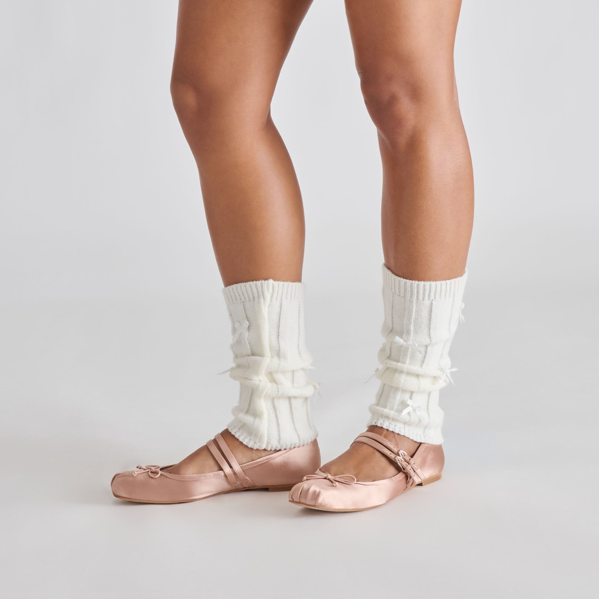 Gibsen Blush Satin Ballet Flats | Women Dolce Vita
